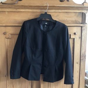 H&M black blazer